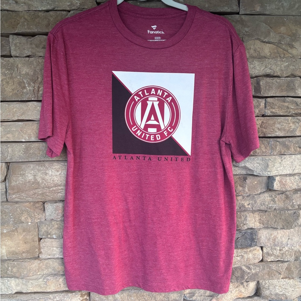 Fanatics‎ Burgundy Short Sleeve Tee with Logo